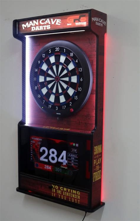 wall mounted electronic dart board